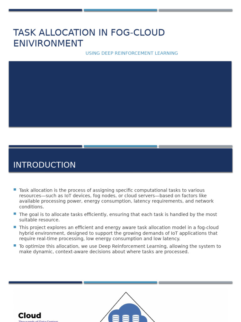 Task Allocation in Fog-Cloud Enivironment | PDF | Internet Of Things ...