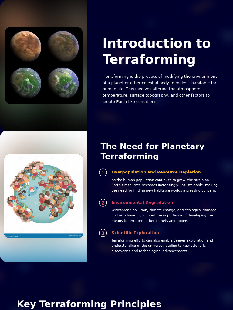 Understanding Terraforming Concepts | PDF | Atmosphere | Mars