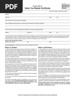 PST Exemption Certificate Guide | PDF | Sales Tax | Sales Taxes In The ...