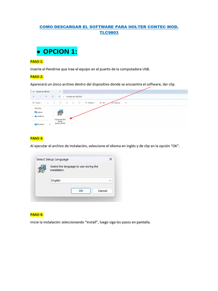 Descarga Software Holter Contec TLC9803 | PDF
