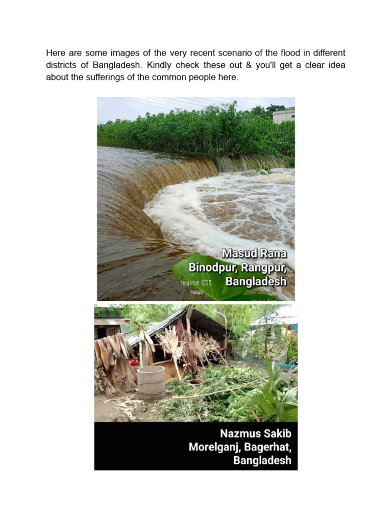 Flood Scenario | PDF