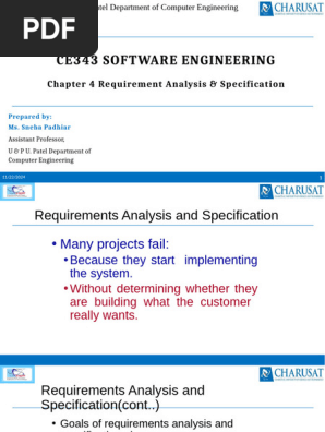 REQUIREMENT ANALYSIS & SPECIFICATION