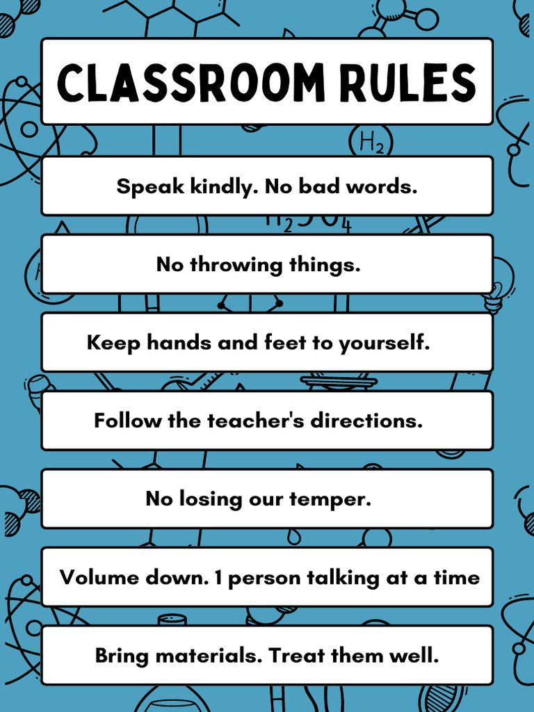 Essential Classroom Rules for Students | PDF | Language Arts & Discipline