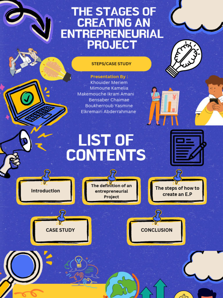 Stages of Creating an Entrepreneurial Project | PDF | Entrepreneurship ...