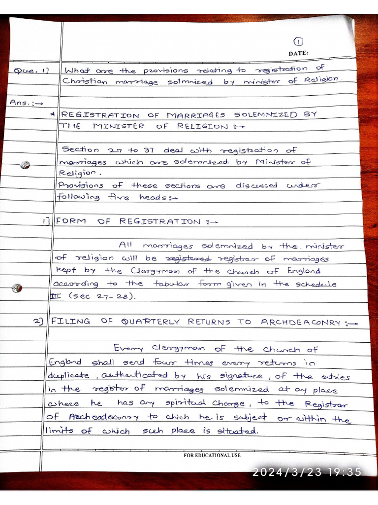 Family Law Assignment Sem 2 | PDF