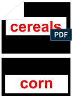 Cereals in Englsih & Marathi