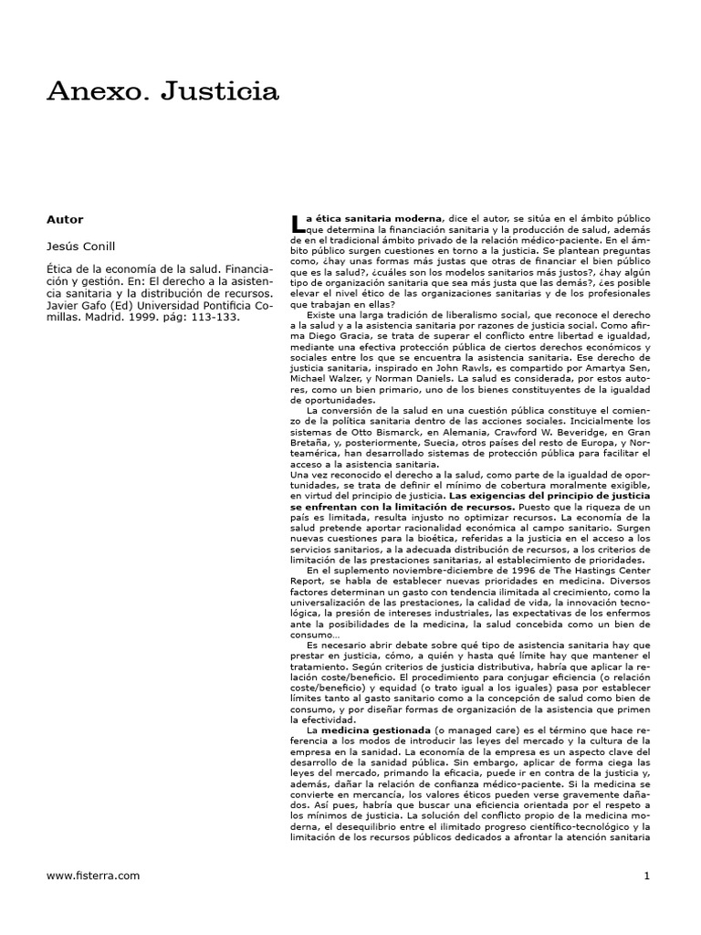 Justicia y ética en la salud pública | PDF | Justicia | Crimen y violencia