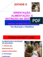 ALIMENTAÇÃO, NUTRIÇÃO  DA GESTANTE E NUTRIZ-2011
