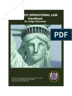 Domestic Operational Law Handbook for Judge Advocates, 2010