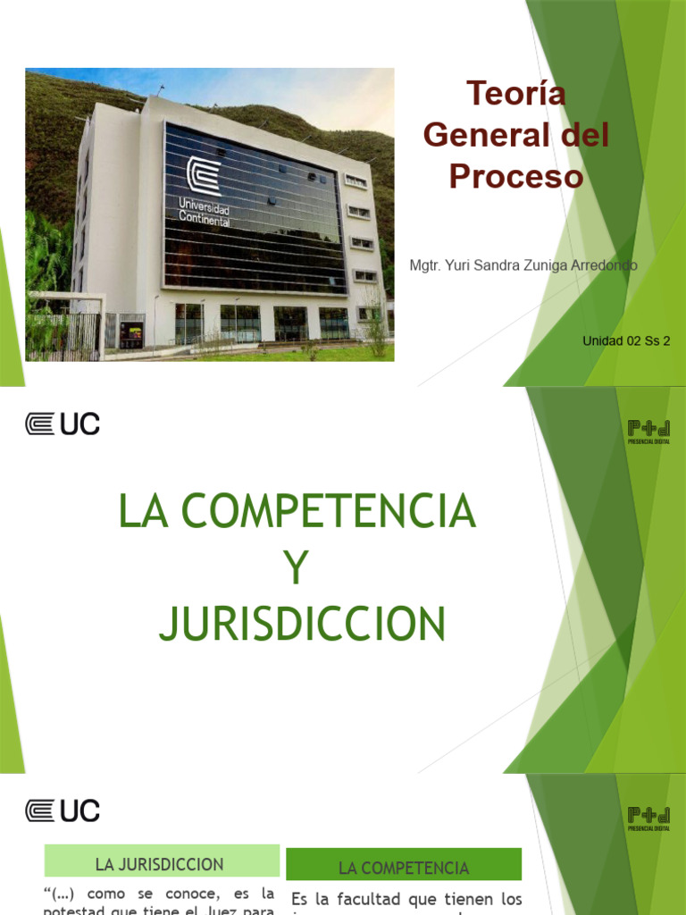 Jurisdicción y Competencia Judicial | PDF | Ley procesal | Juez