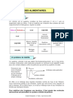 Les Colloides Alimentaires