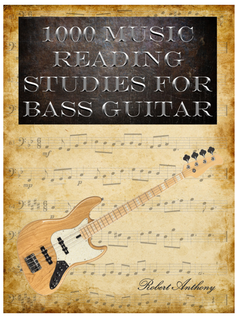 Bass Guitar Sight Reading Guide | PDF | Musical Compositions | Musicology