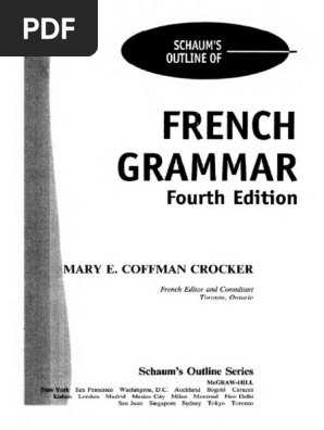 French Grammar - Fourth Edition | PDF