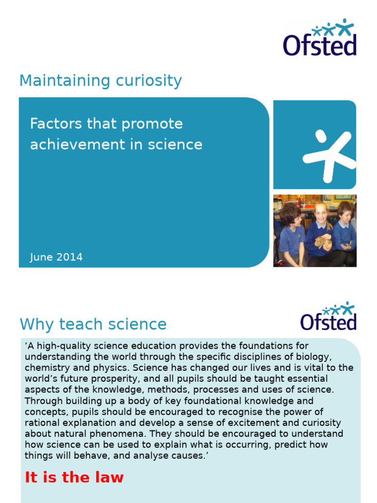 Maintaining 20curiosity 20presentation | PDF | Science | Educational ...