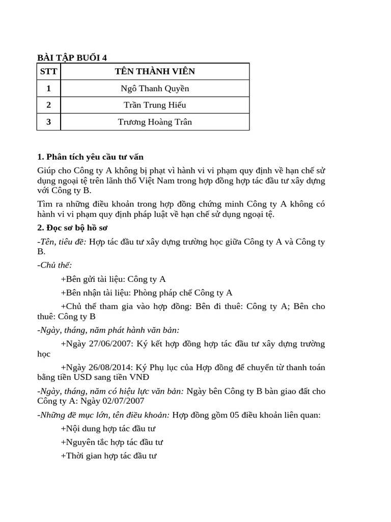 BÀI TẬP KNPC BUỔI 4 | PDF