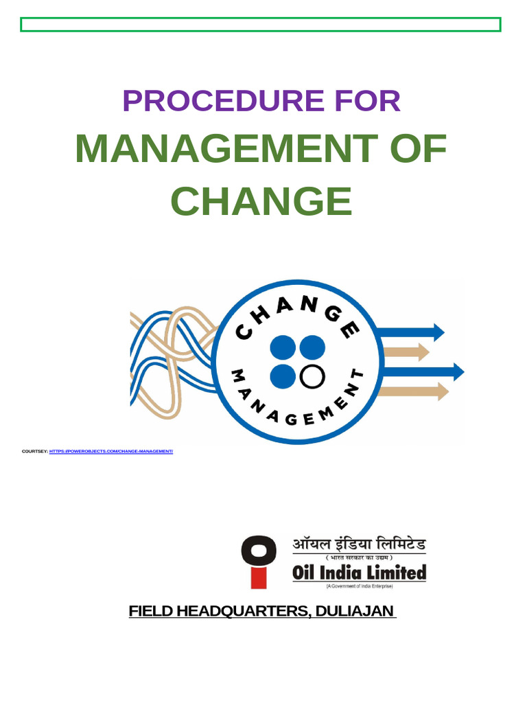 Change Management Procedure Guide | PDF | Reliability Engineering