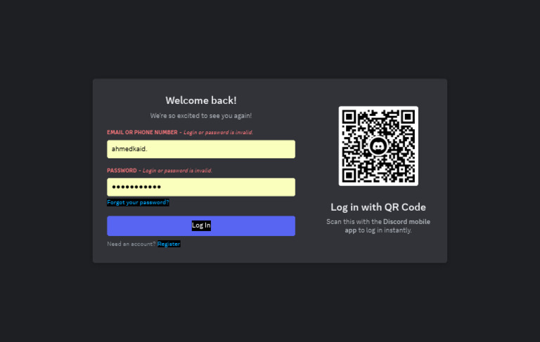 Discord Login Help and Registration | PDF
