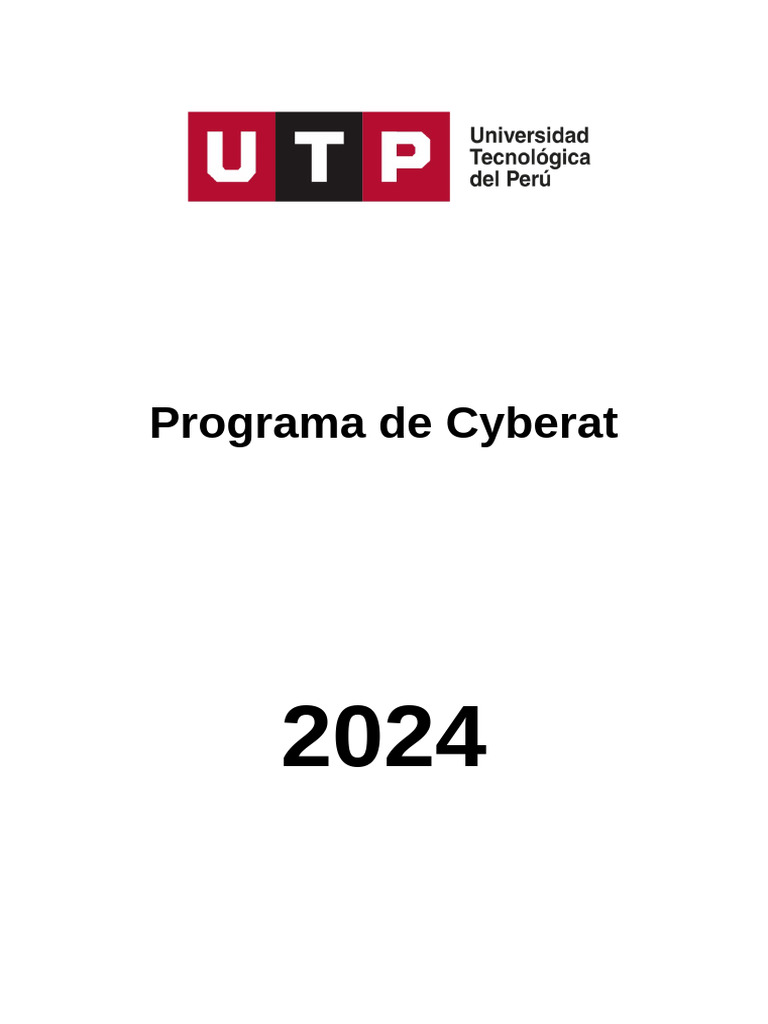 Informe del Programa Cyberat 2024 | PDF | Negocios | Informática