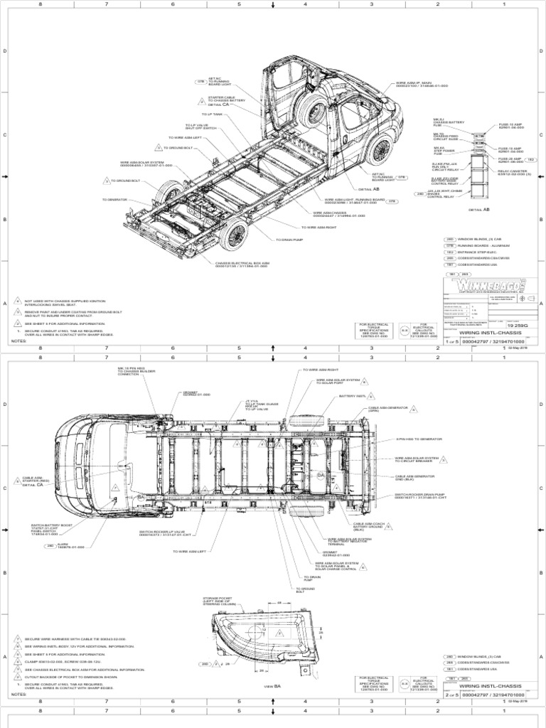 Chassis Wiring Installation Guide | PDF | Electrical Connector | Screw