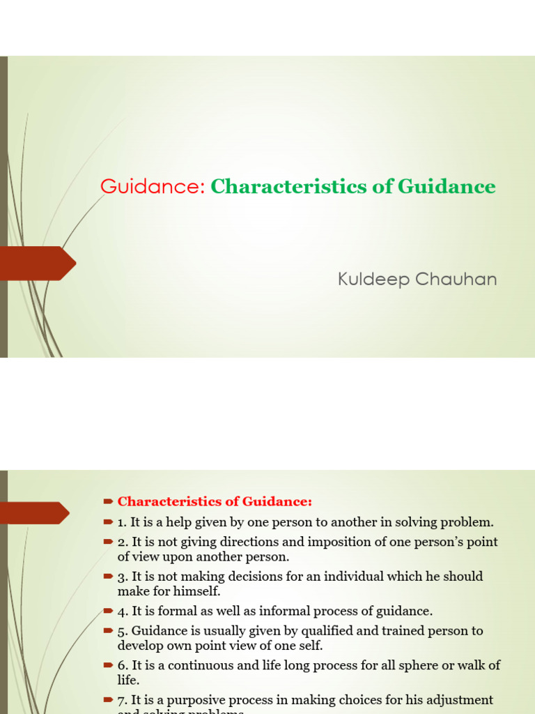 EDUCATIONAL GUIDANCE CHARACTERISTICS visual data 3