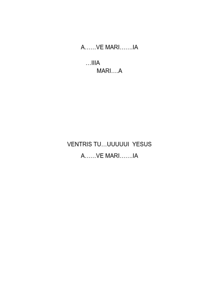 Himno a la Virgen del Valle | PDF | María, madre de Jesús | Cristo (título)