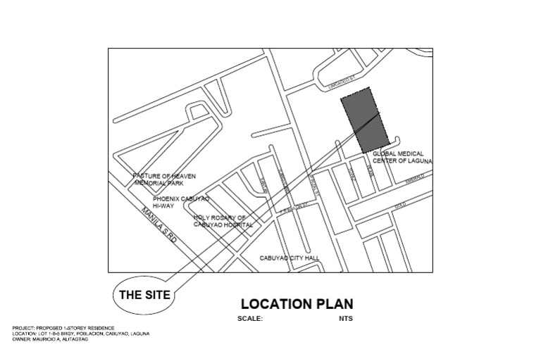 Cabuyao City Location Map Guide | PDF