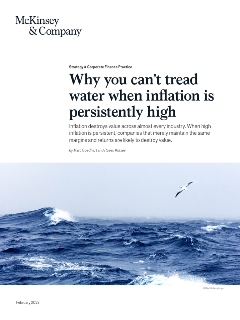 Why You Cant Tread Water When Inflation Is Persistently High | PDF ...
