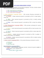 30721151 Database Management System Notes