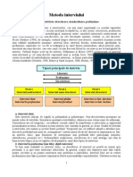 Metoda - Interviului.interviul - Semi Directiv