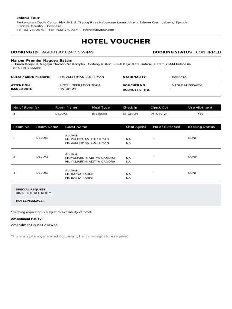 Agid0130182410569449 Customer Voucher | PDF