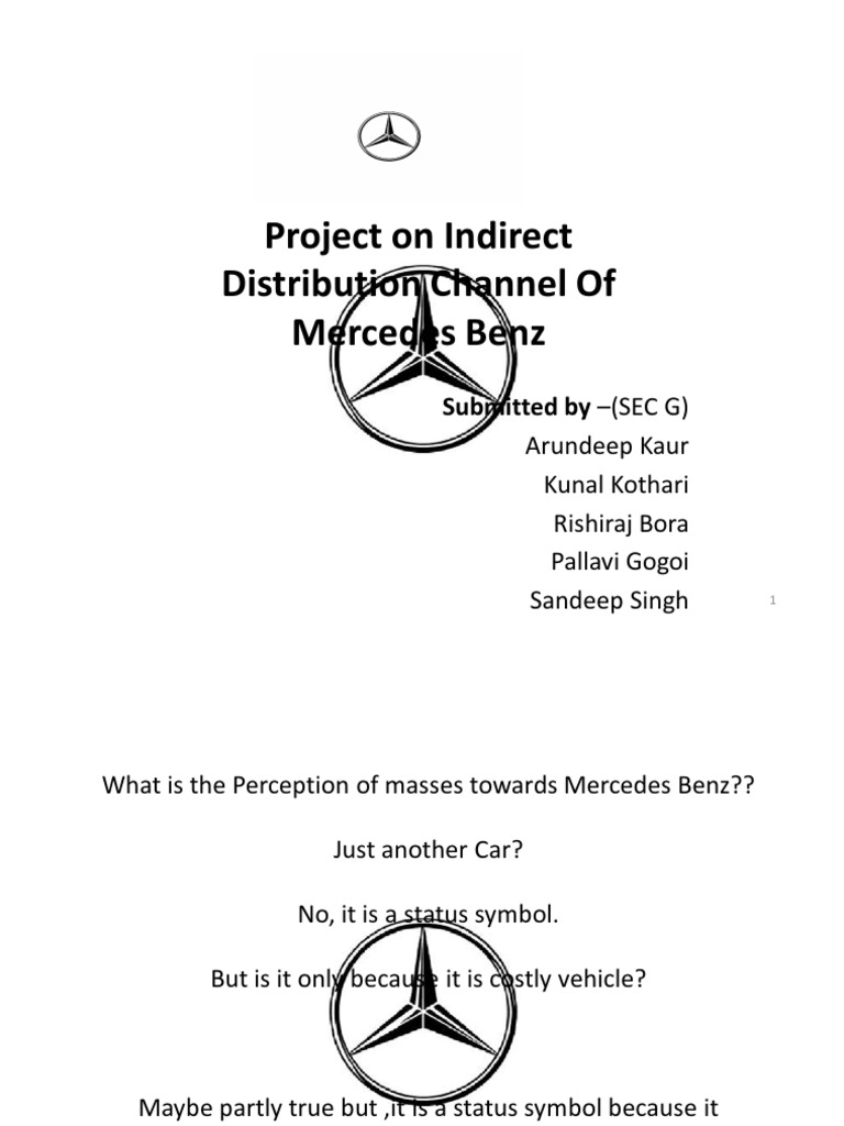 Mercedes Benz Ppt Mercedes Benz Daimler Ag