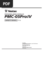 VE PMC-05Pro IV (Manual) | PDF