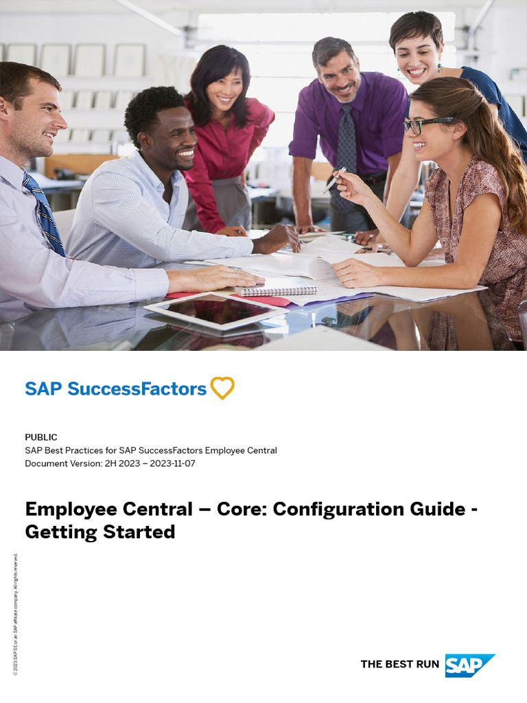SFHCM Config Guide Getting Started EC Core en XX | PDF | Password ...