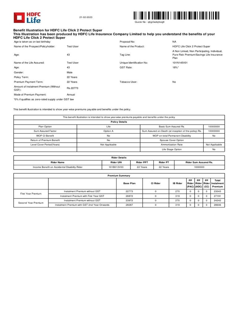 Illustration | PDF | Insurance | Life Insurance