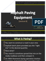 Lec.8. Paving Equipment