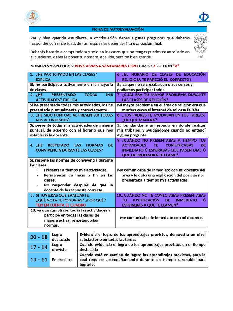 E.religiosa Diciembre-Semana 37-Rosa Santamaria-4a | PDF | Maestros
