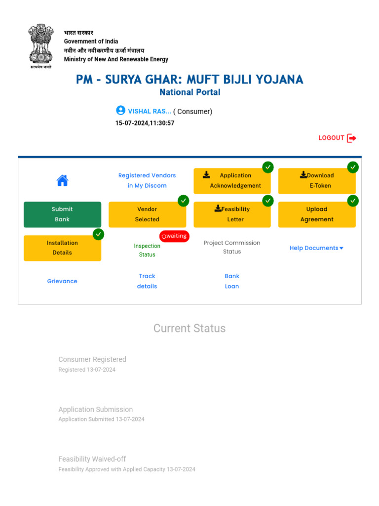 National Portal For Rooftop Solar - Ministry of New and Renewable ...