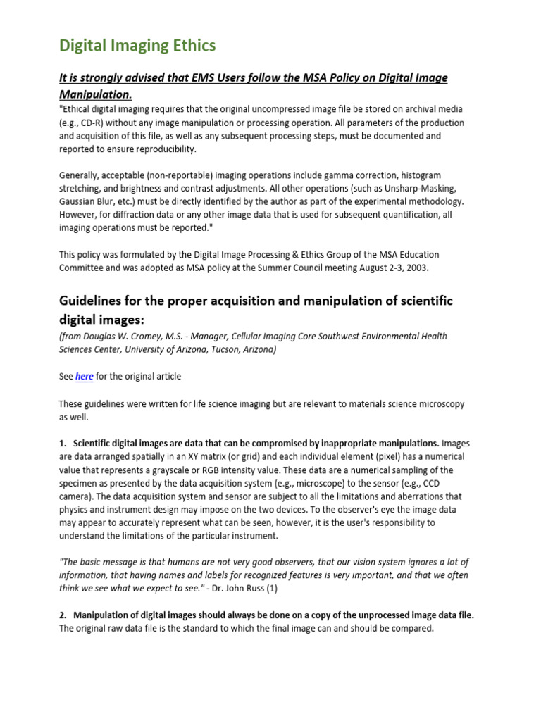 Digital imaging ethics pdf data compression angular resolution
