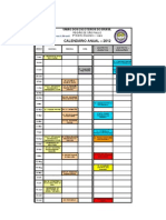 Calendario Distrital 2012