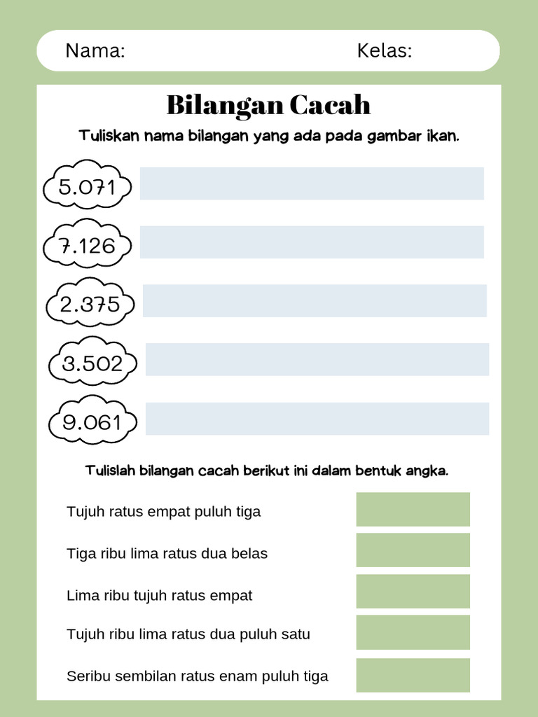 Menguasai Dunia Bilangan Cacah: Panduan Lengkap Soal Matematika Kelas 3 SD