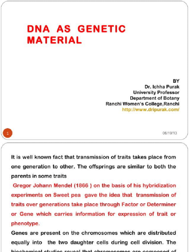 Genetics An Into | PDF
