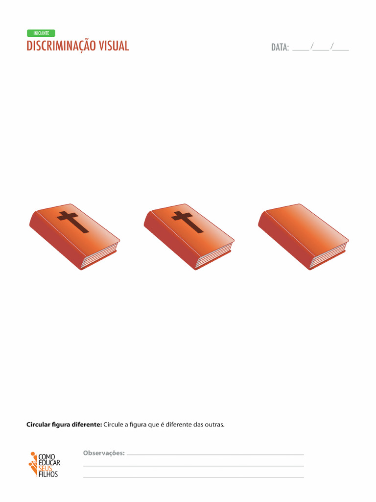 1 Discriminacao Visual Iniciante Parte 2 Pdf