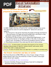 The Rise of Nationalism in Europe (Prashant Kirad)