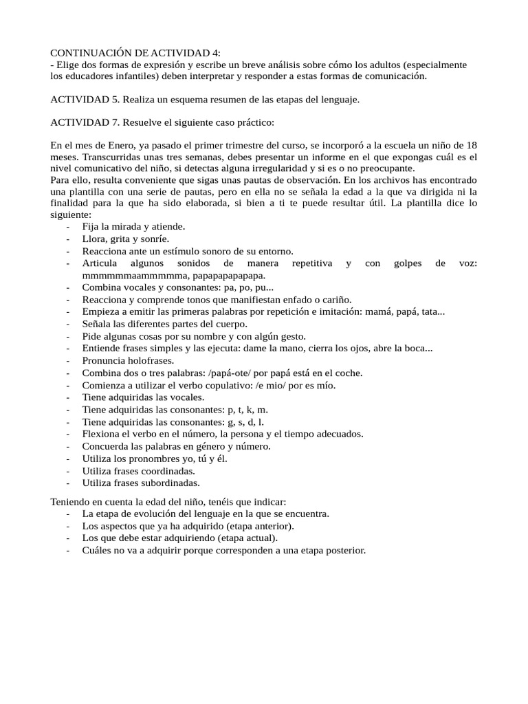 Clase | PDF | Crecimiento personal y profesional | Estudios de idiomas ...