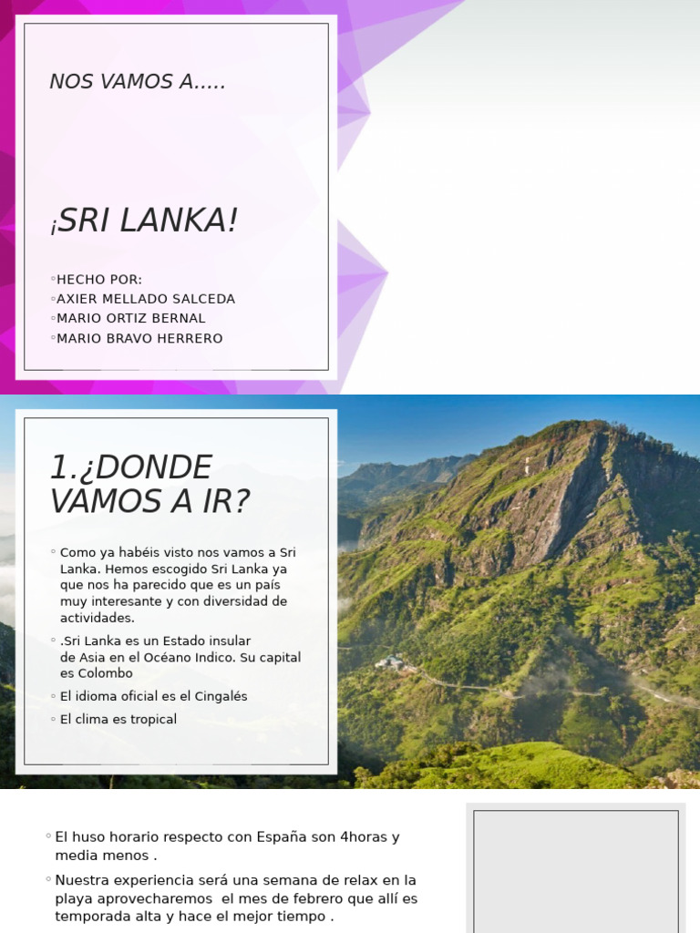 Nos Vamos de Viaje A Sri Lanka | PDF | Hotel