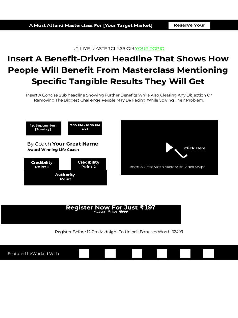 Masterclass Transform Your Life Today PDF Search Engine