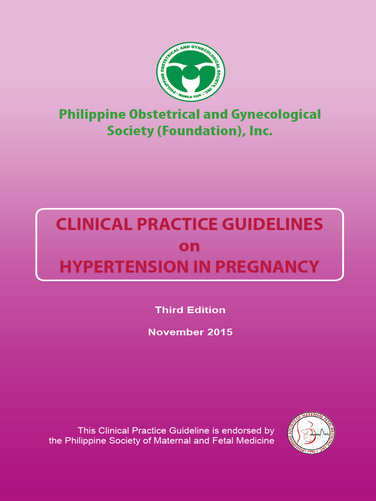 Guidelines for Hypertension in Pregnancy | PDF | Blood Pressure | Pregnancy