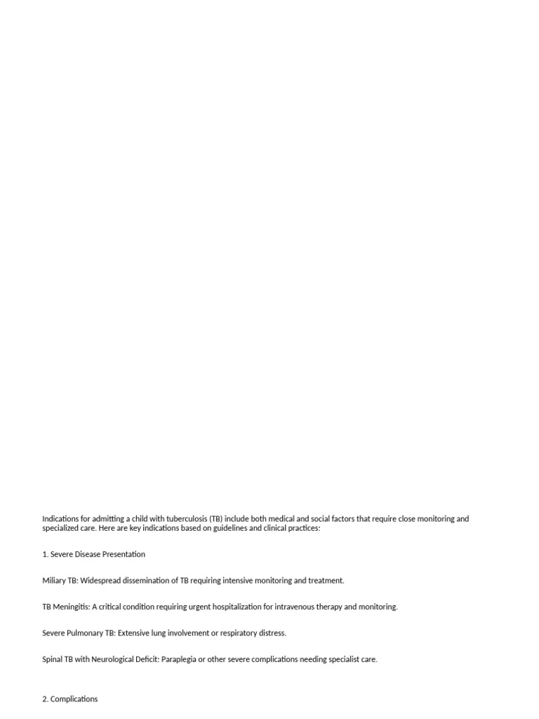 Tb Pdf Immune System Tuberculosis