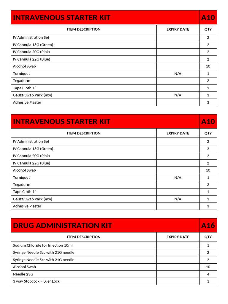 Pre Pack Labels | PDF | Intravenous Therapy | Medical Equipment