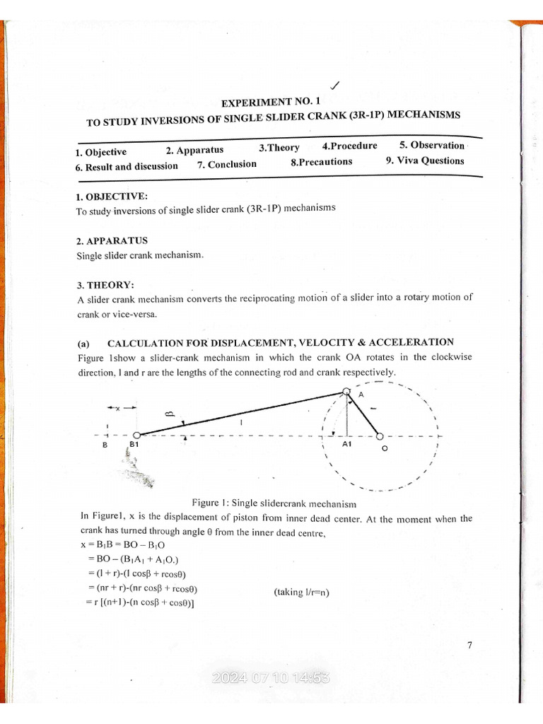 Tom-Ii Expt - 1 | PDF
